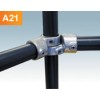 A21-5 ADJ SIDE OUTLET TEE KEYCLAMP