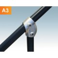 A3-8 30/60 DEGREE TEE KEYCLAMP