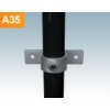 A35-7 RAIL SUPPORT KEYCLAMP