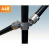 A48-6 CORNER SWIVEL SOCKET KEYCLAMP