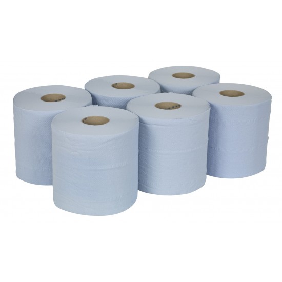 BLUE PAPER ROLL CENTRE FEED
