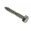 M6 x 100 HEX HD COACHSCREW A2