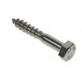 M12 x 50 HEX HD COACHSCREW A2