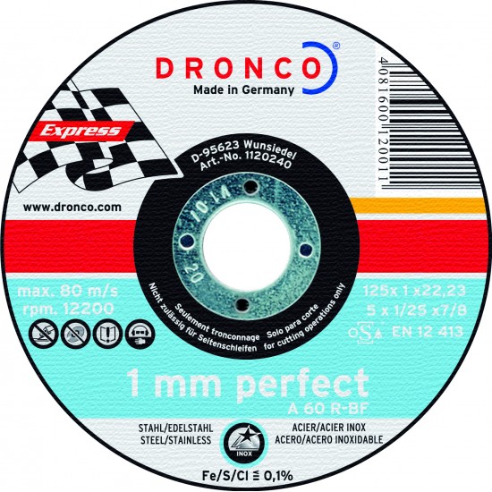 5" x 1mm EXTRA THIN METAL CUTTING DISC