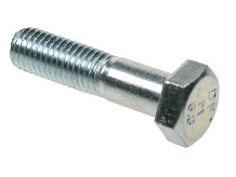 M24 x 100 Hex Head Bolt 8.8 ZN