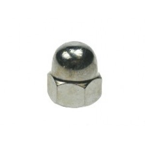 Hex Dome Nut DIN1587 Galv