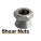 Hex Shear Nut ZN