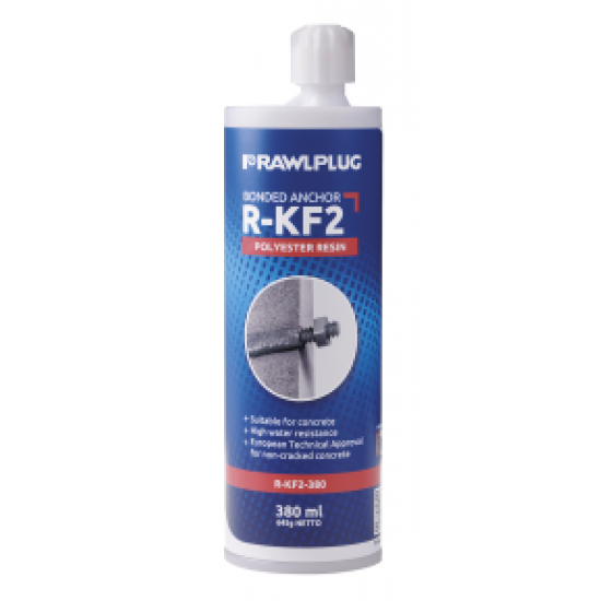 RAWLPLUG R-KF2 RESIN 380ml + NOZZLE