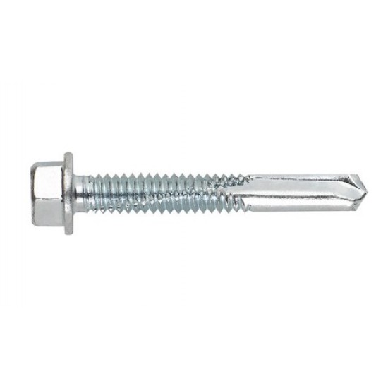 5.5 x 32 SELF DRILL SCREW HEX HD ZN