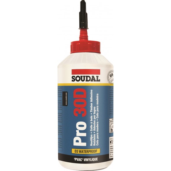 SOUDAL PRO30D WATER RESIST WOOD GLUE 750