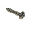 10 x 2" CR RND WOODSCREW A2