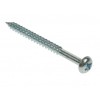 10 x 2 1/2 CR RND WOODSCREW ZN