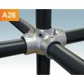 A26-7 FOUR SOCKET CROSS KEYCLAMP