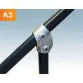 A3-8 30/60 DEGREE TEE KEYCLAMP