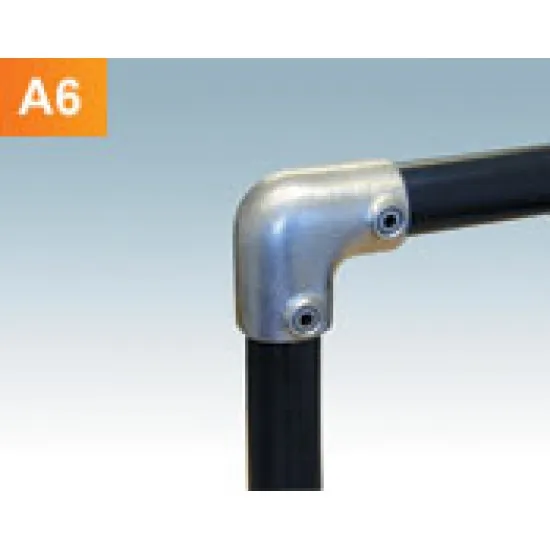 A6-6 90DEG ELBOW KEYCLAMP