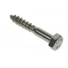 M12 x 100 HEX HD COACHSCREW A2