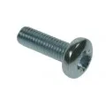 M6 x 10 CR PAN M/SCREW ZN