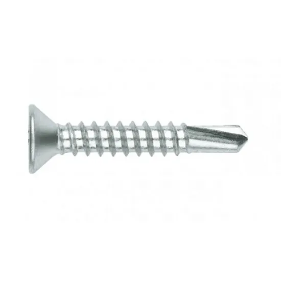 4.8 X 25 CR CSK SELF DRILL SCREW ZN