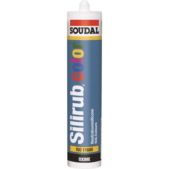 SOUDAL SILIRUB 2 L/MOD SILICONE BLACK SOUDAL SILIRUB 2 L/MOD SILICONE BLACK