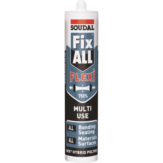 SOUDAL FIX ALL CRYSTAL CLEAR SOUDAL FIX ALL CRYSTAL CLEAR