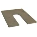 50 X 50 X 1MM M12 METAL SHIM ZN